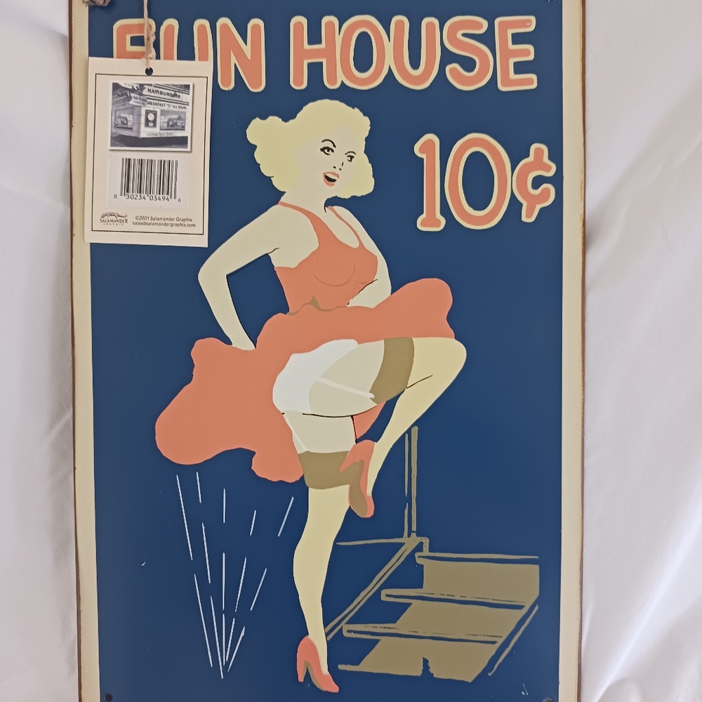 Vintage rusted metal sign reproduced to look like " the old timers"